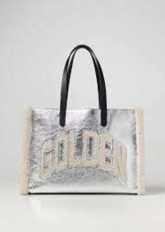 Golden Goose Golden Tote-Silver