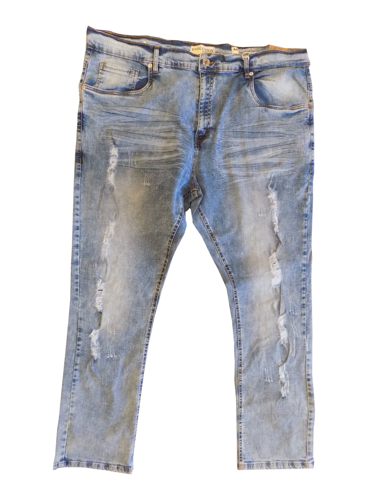 ice blue denim jeans