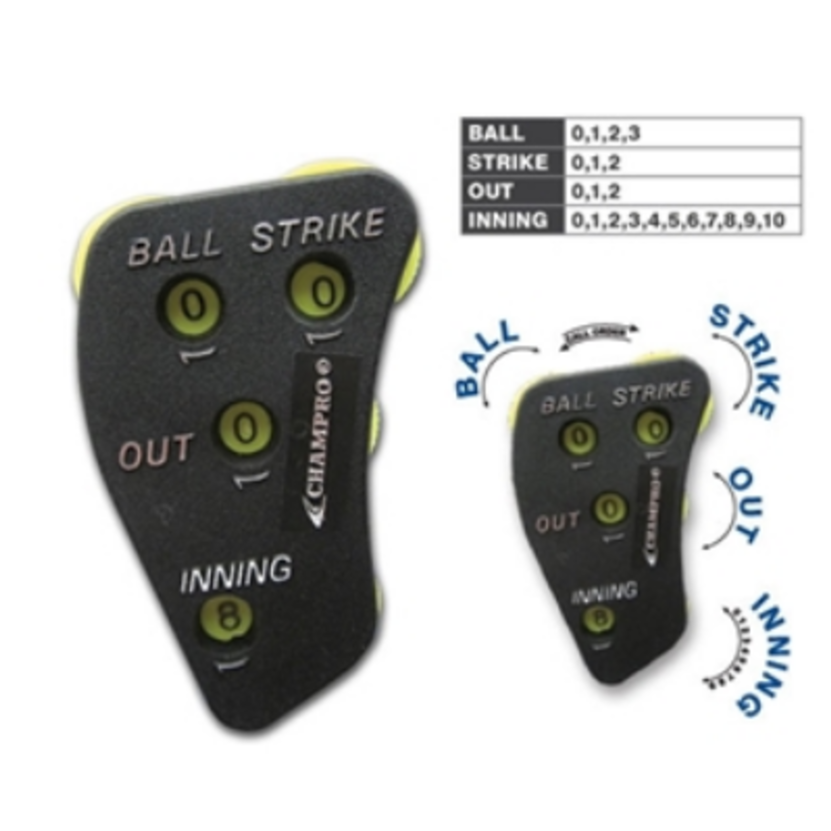 CHAMPRO CHAMPRO 4 DIAL UMPIRE INDICATOR