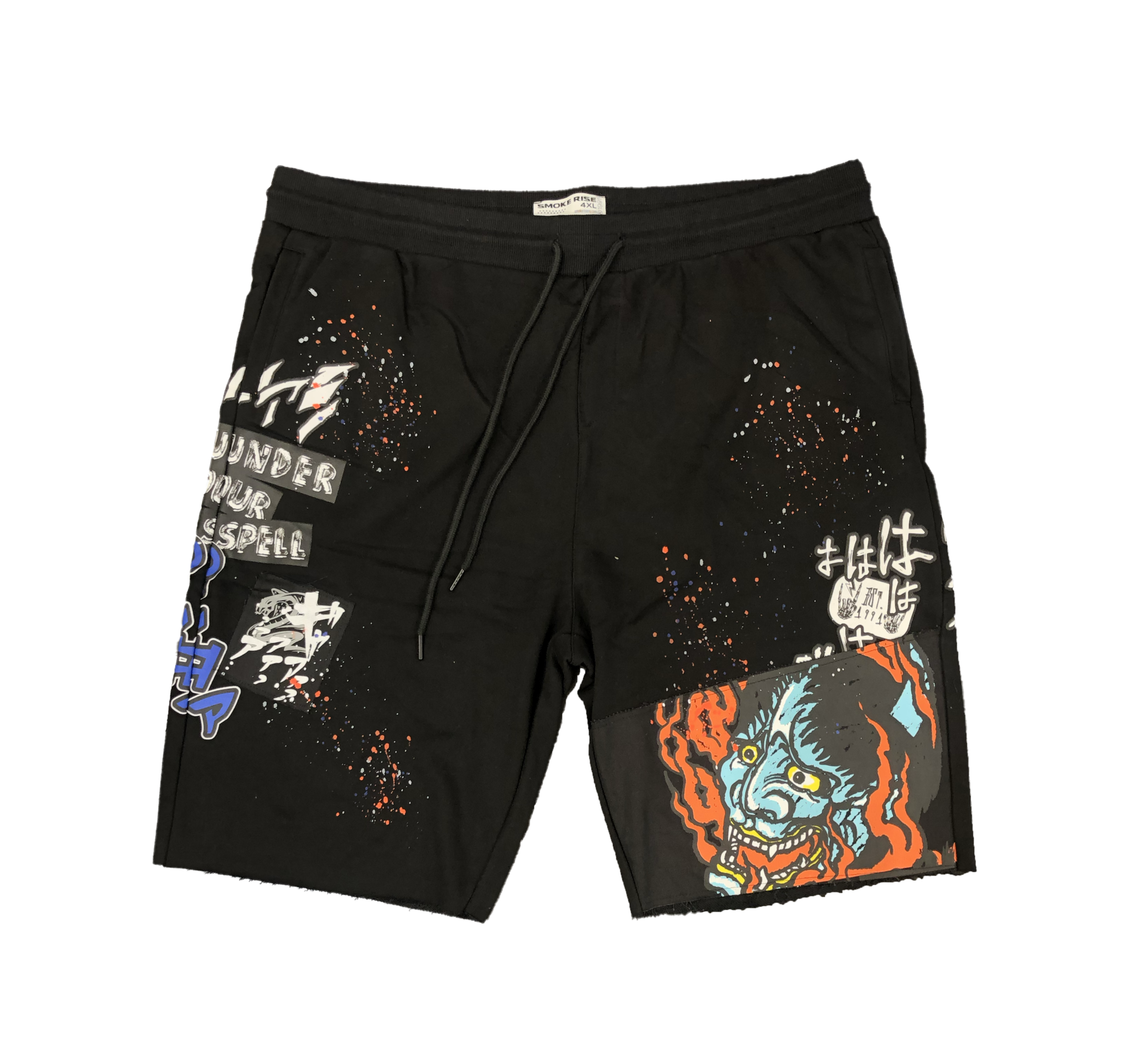 SMOKE RISE | Demon Fleece Shorts - BCF 