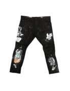 SMOKE RISE | Demon Graphic Denim Jeans 