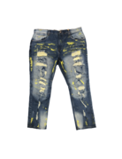 FWRD FWRD | 33531X Denim Jeans - S. Blue / Yellow