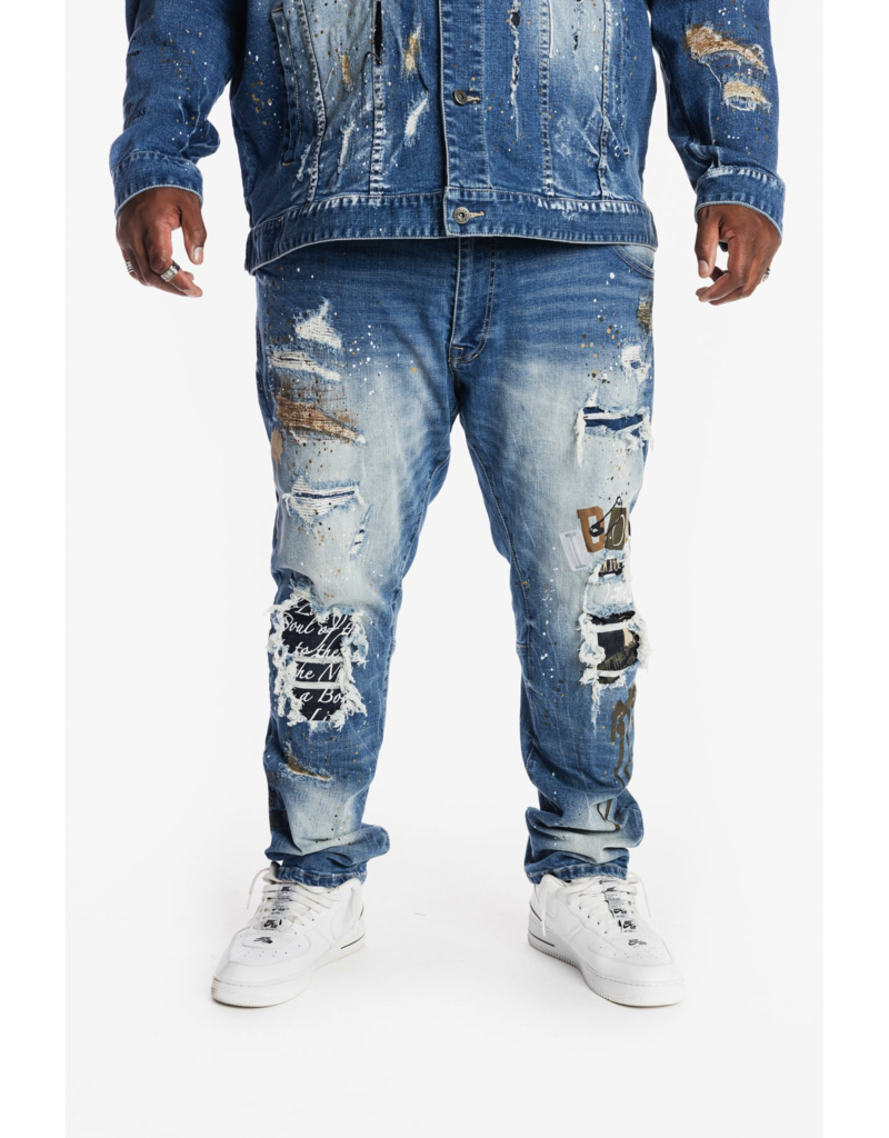SMOKE RISE | Doodle Fashion Jeans 