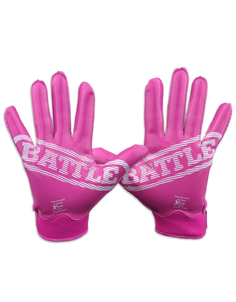 all pink battle gloves