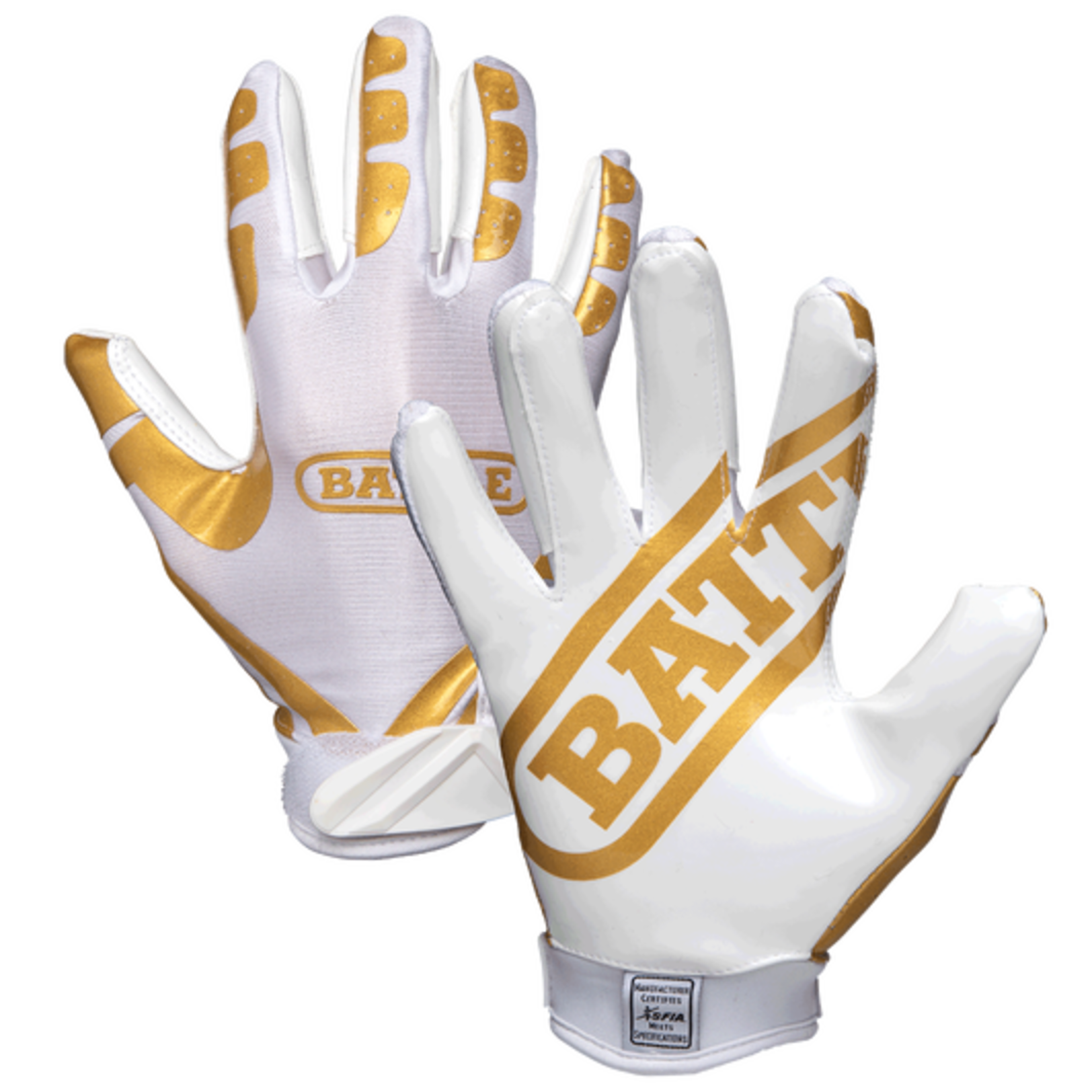 BATTLE BATTLE | Gloves UltraStick - GOLD/WHITE