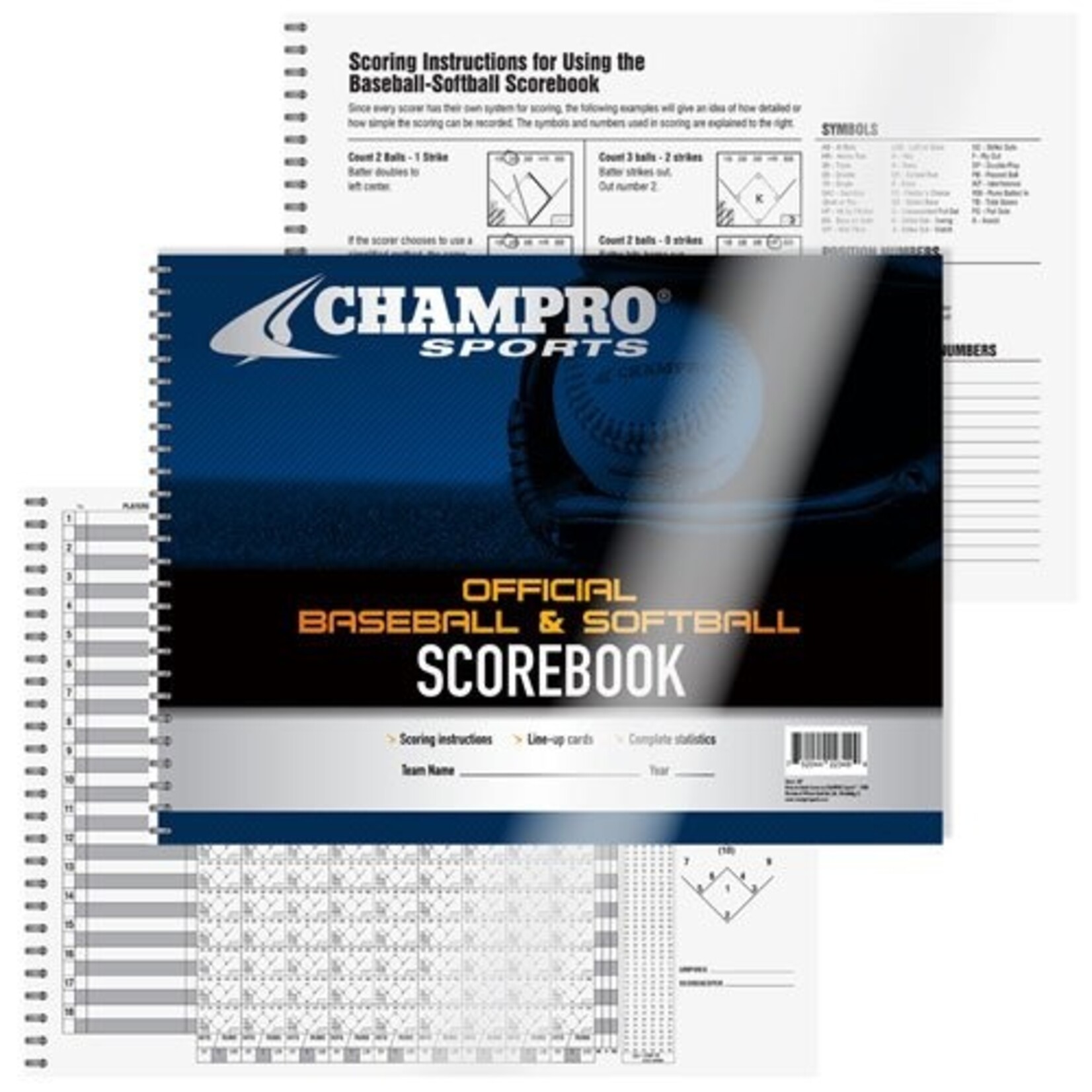 CHAMPRO CHAMPRO SCOREBOOK BASEBALL/SOFTBALL