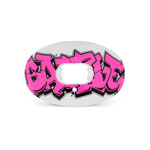 BATTLE BATTLE | "Graffiti" Oxygen Football Mouthguard