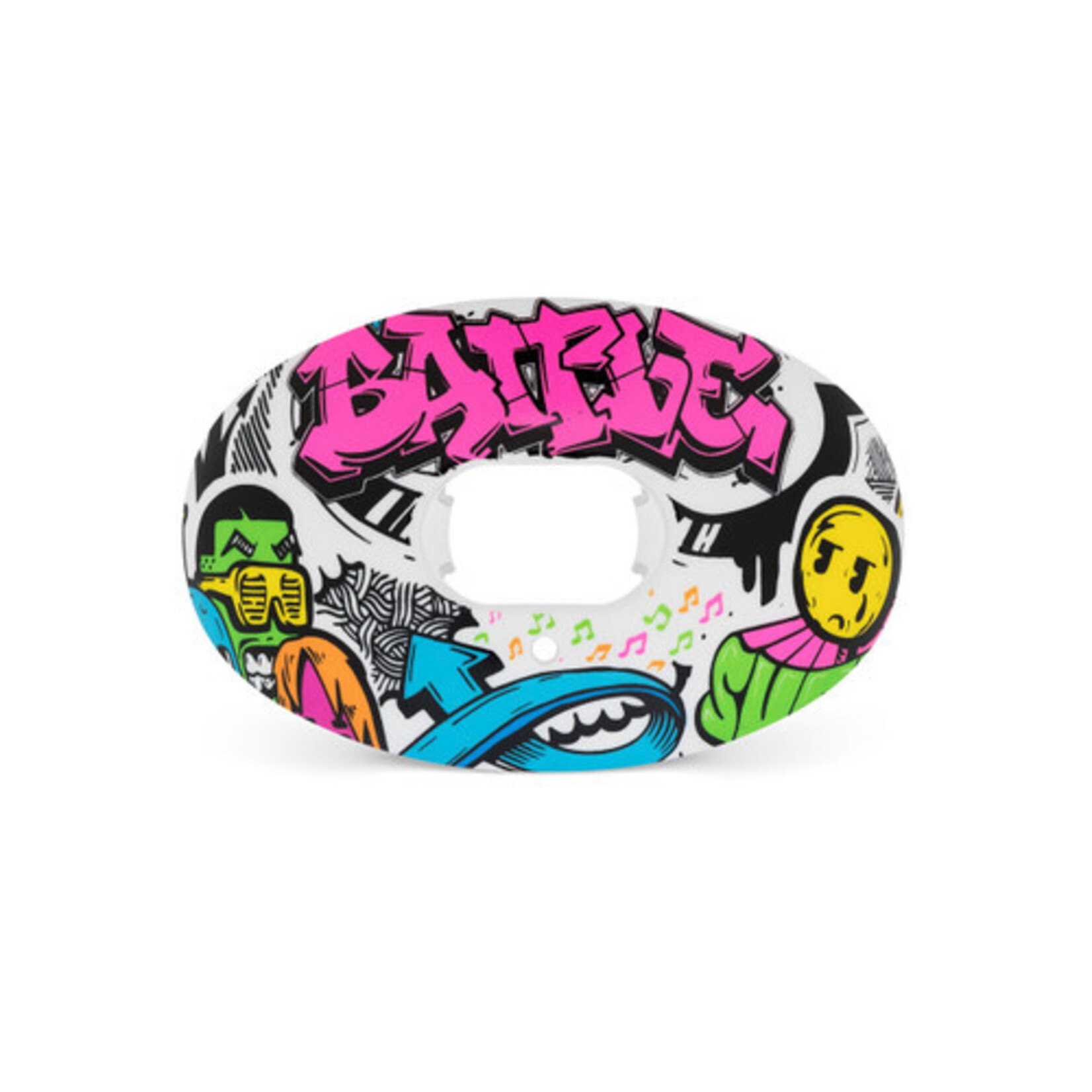 BATTLE BATTLE | "Graffiti" Oxygen Football Mouthguard