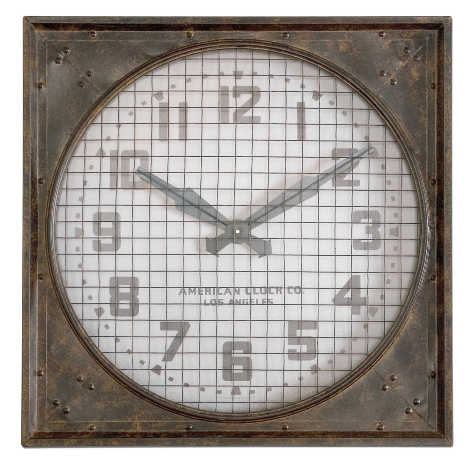 Warehouse Clock Bella Casa Decor and Design