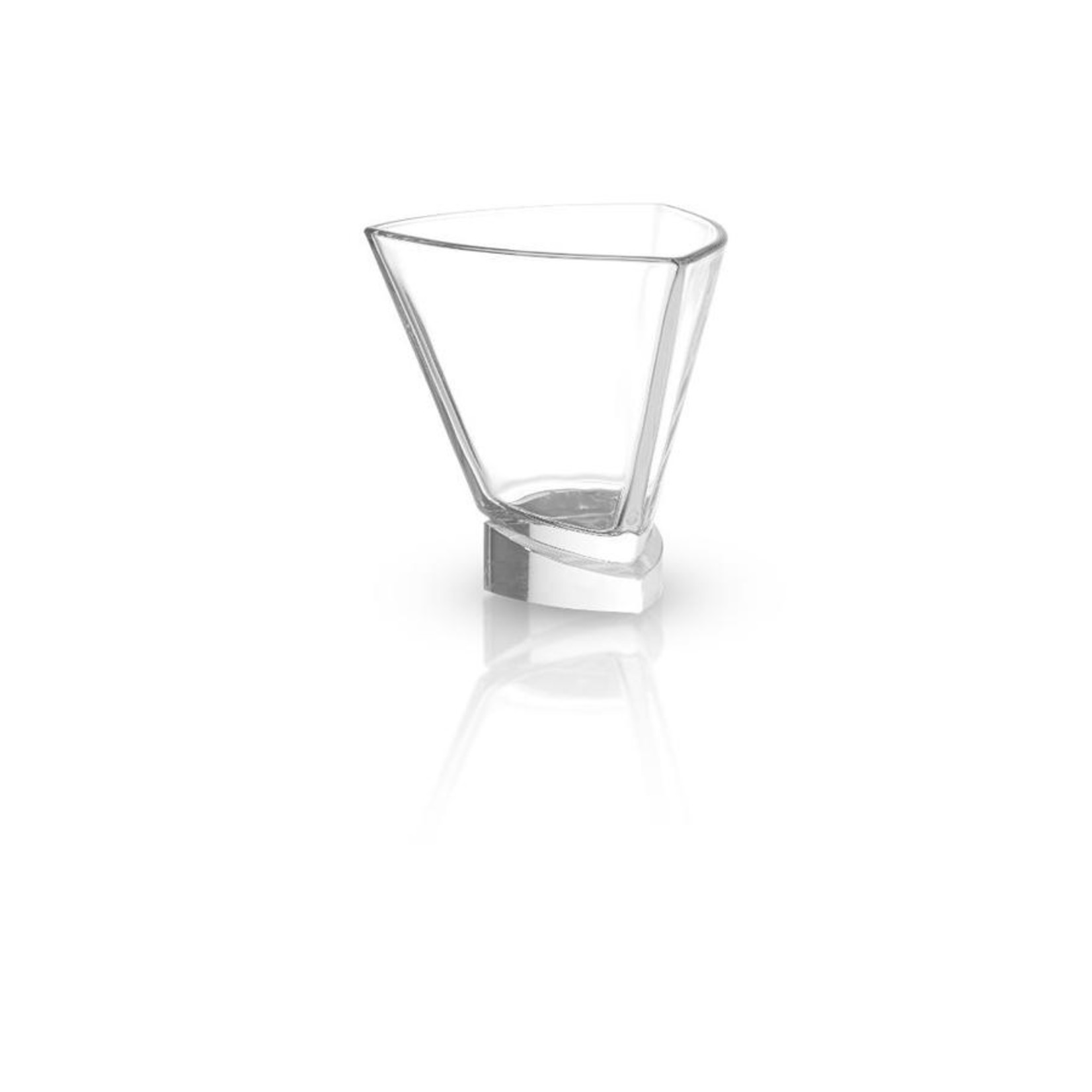Joy Jolt Av Triangle Martini Glasses - Set Of 2