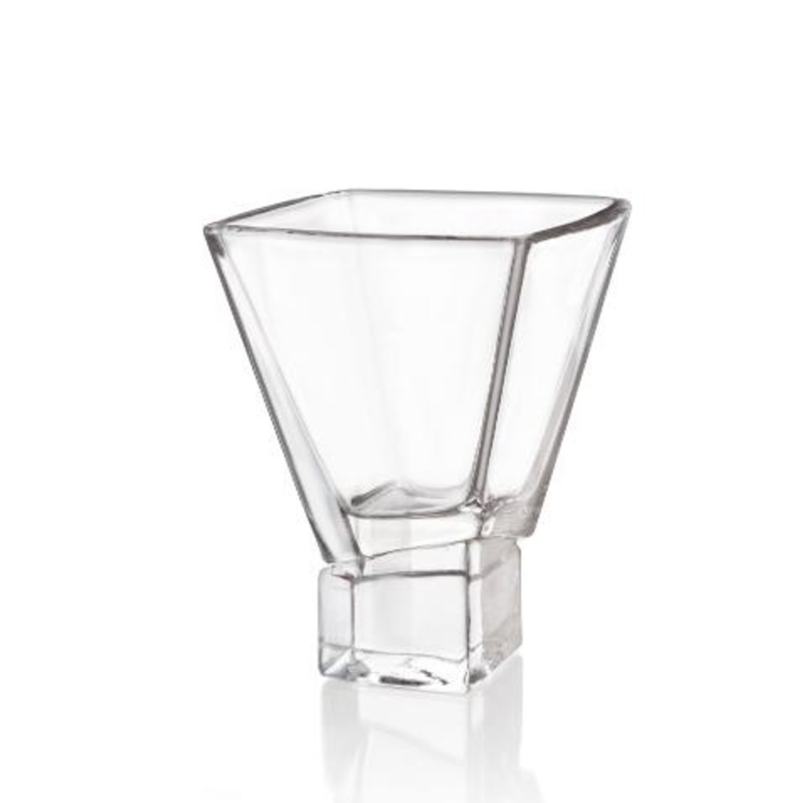 Joy Jolt Carre Martini Cocktail Glasses - Set Of 2