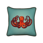 Blue Shaker Octopus| Cushion