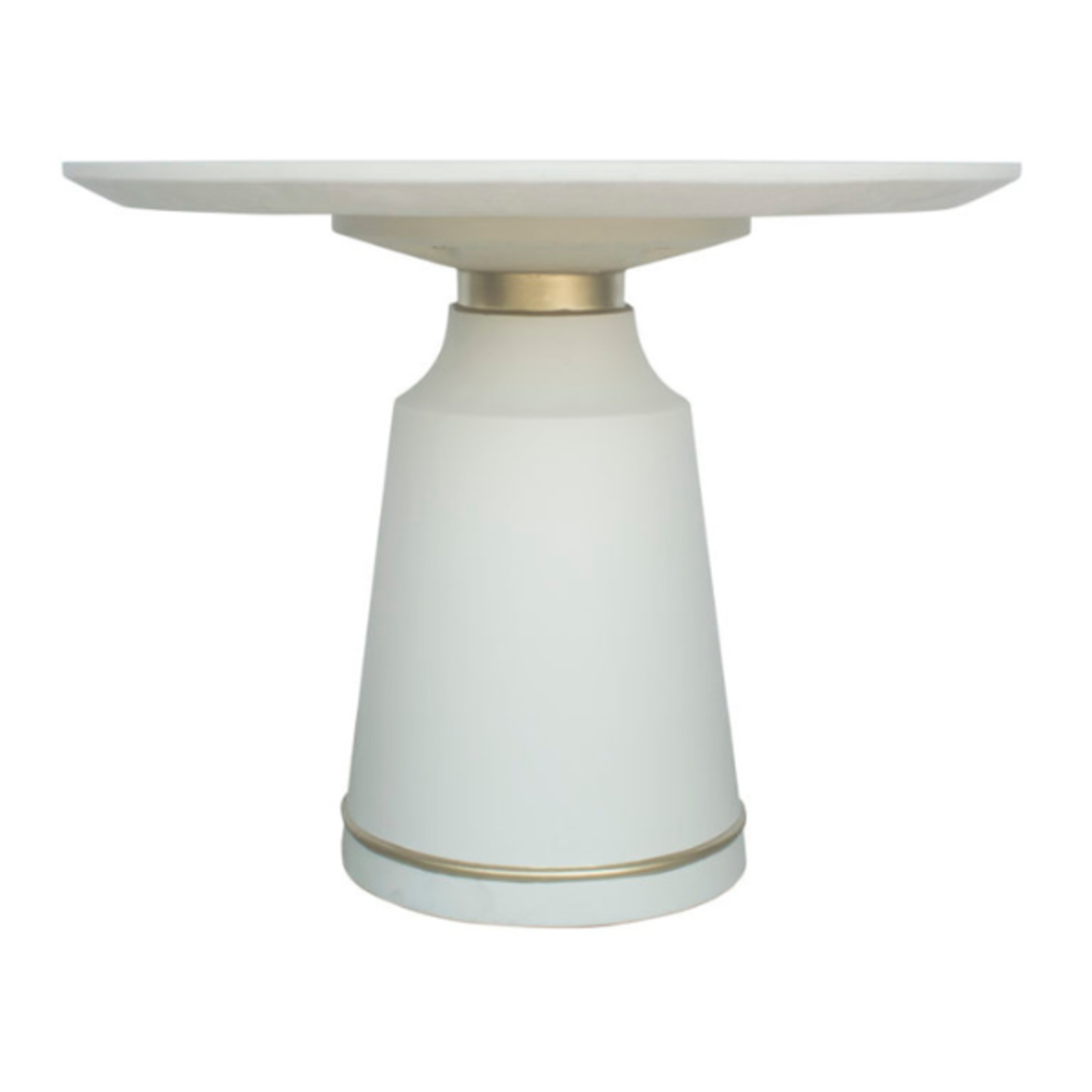 Tov BO WHITE LACQUER DINETTE TABLE