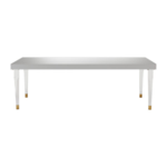 Tov ABBY GLOSSY LACQUER DINING TABLE