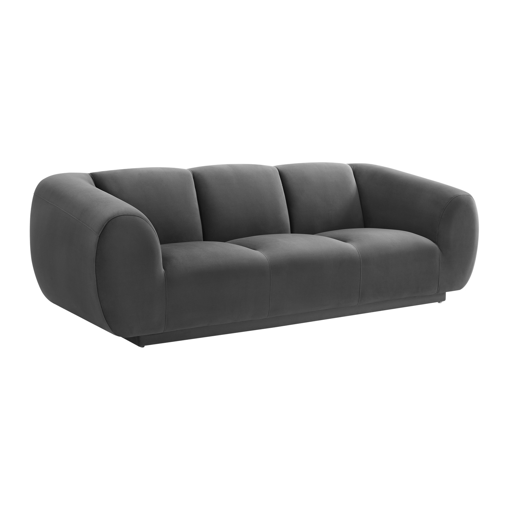 Tov TEMME GREY VELVET SOFA