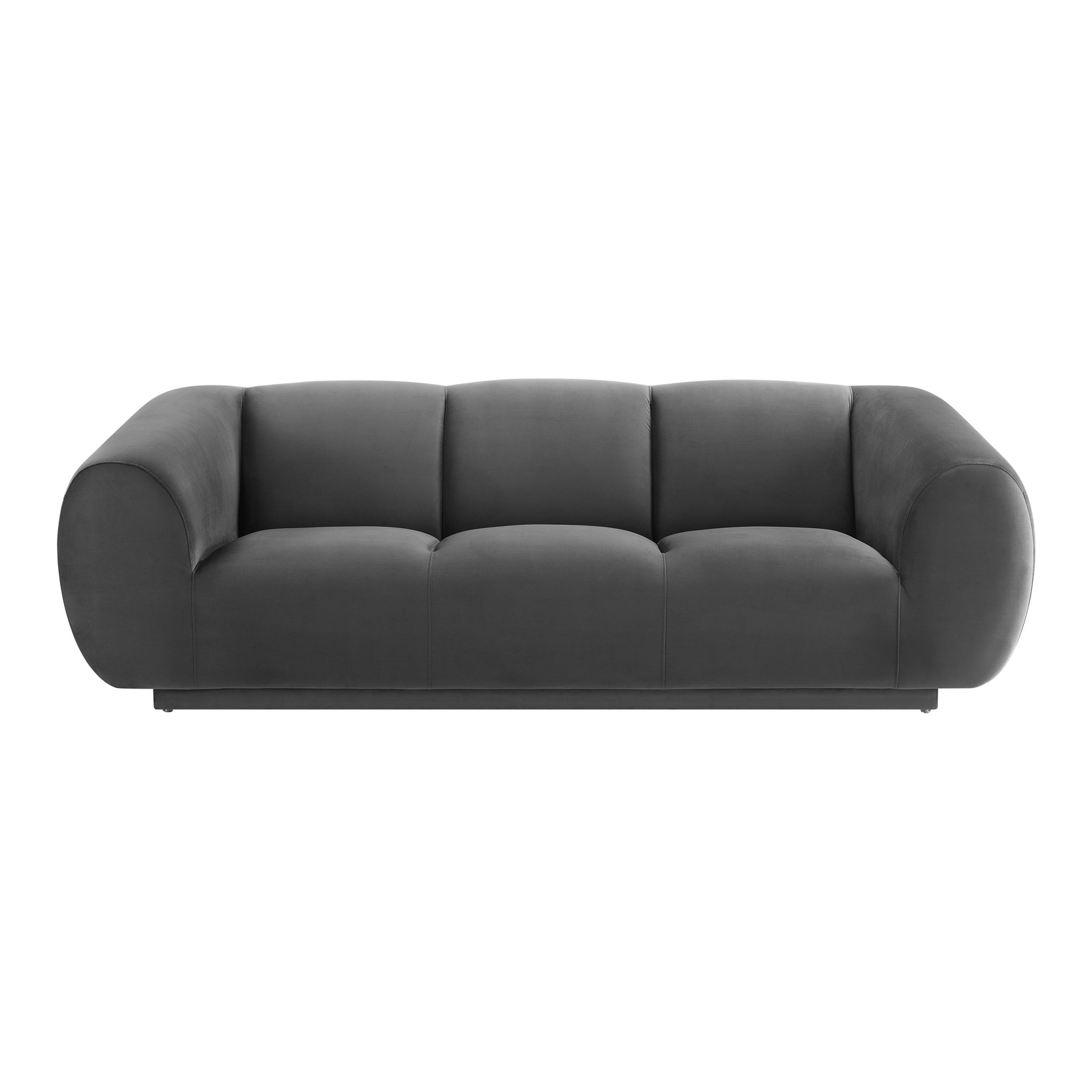 Tov TEMME GREY VELVET SOFA