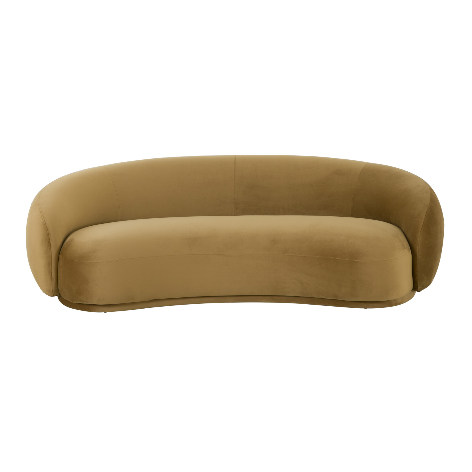 Tov KEENA COGNAC VELVET SOFA