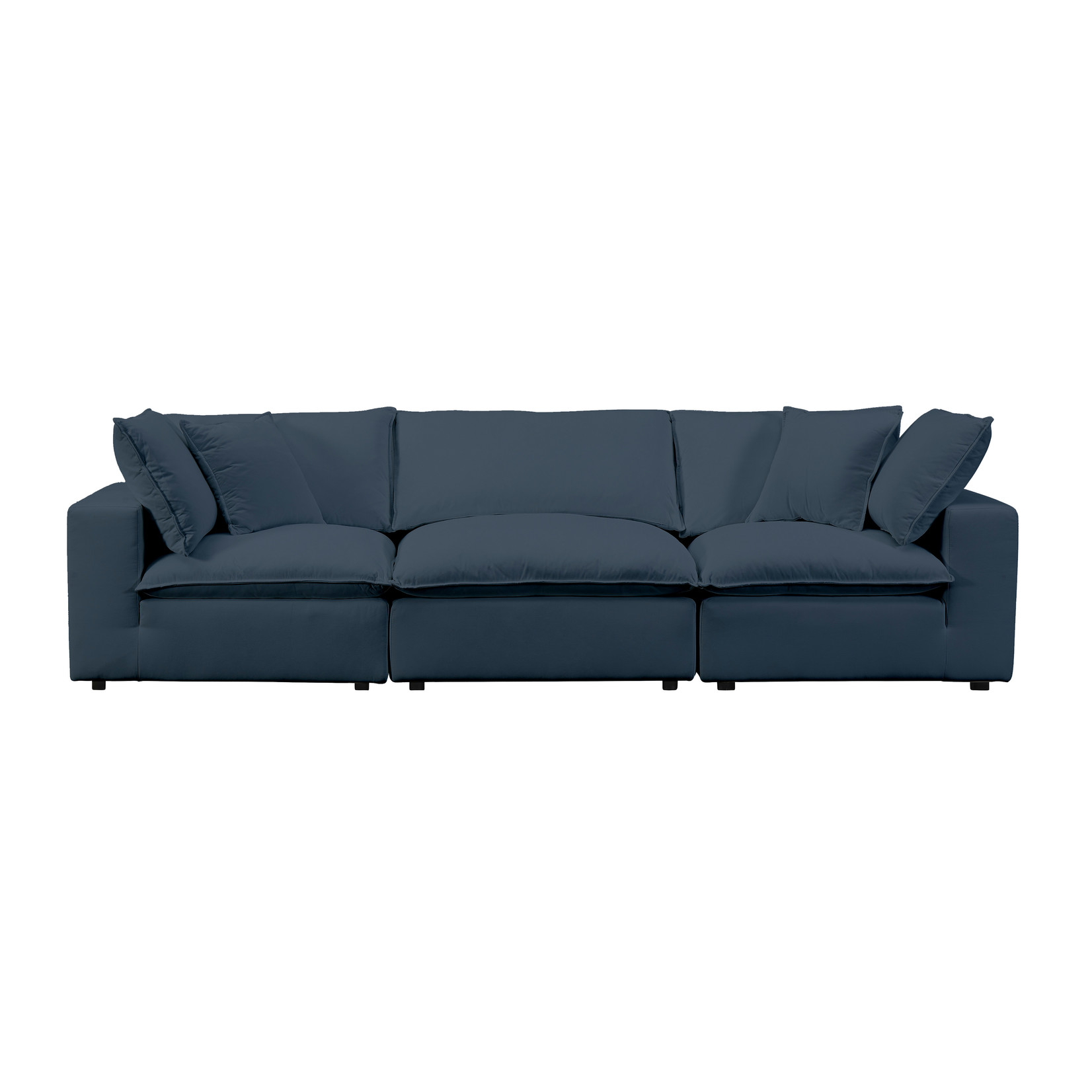 Tov ALIC NAVY MODULAR 3 PIECE SOFA