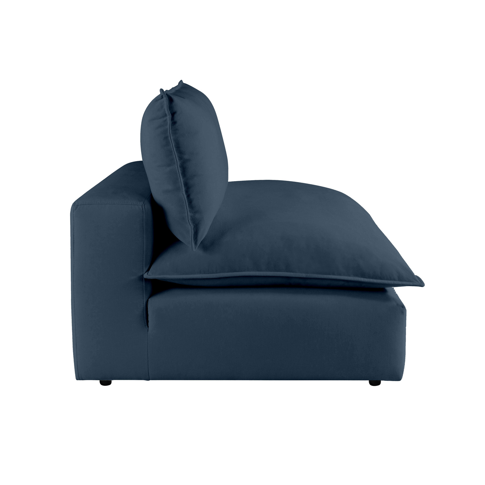 Tov ALIC NAVY MODULAR ARMLESS CHAIR