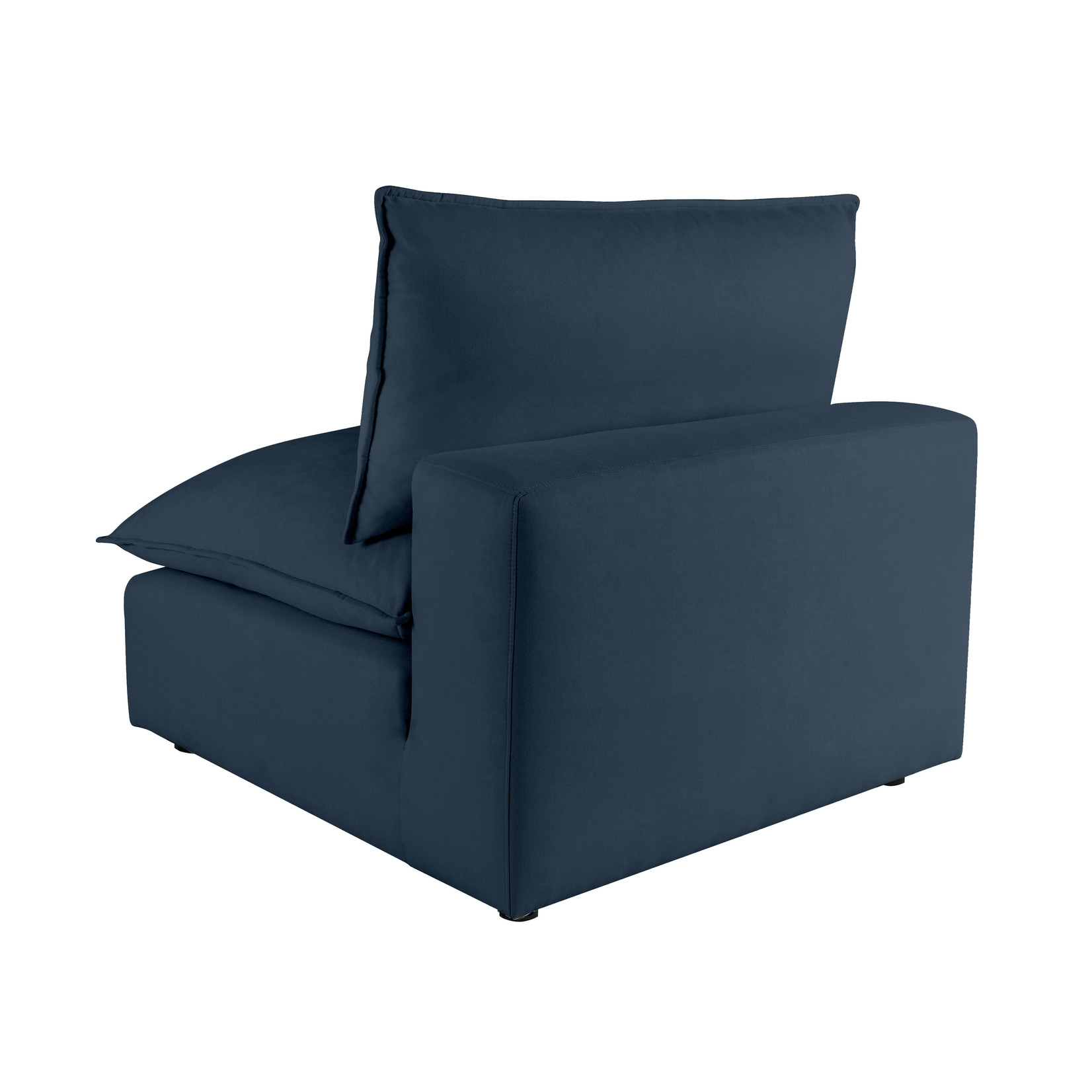 Tov ALIC NAVY MODULAR ARMLESS CHAIR