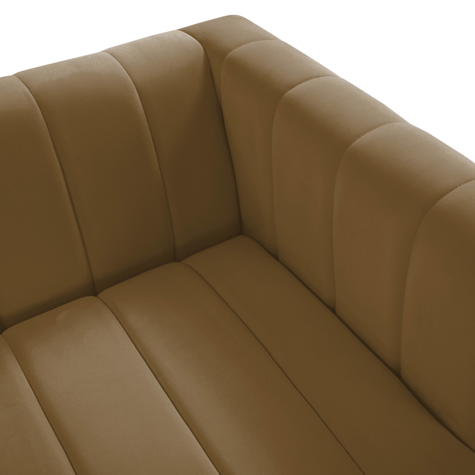 Tov ORANNE COGNAC VELVET SOFA