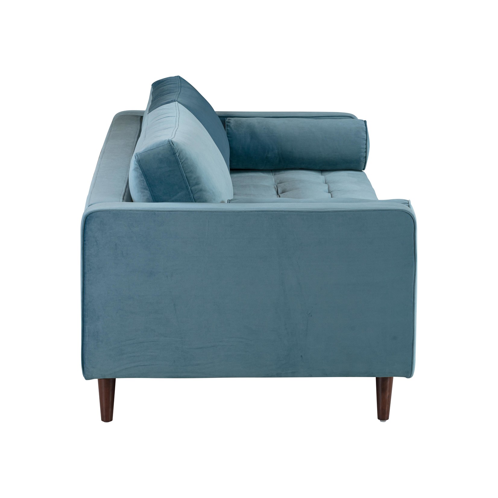 Tov AVE DUSTY BLUE VELVET LIVING ROOM SET