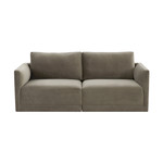 Tov WILLOE TAUPE MODULAR LOVESEAT