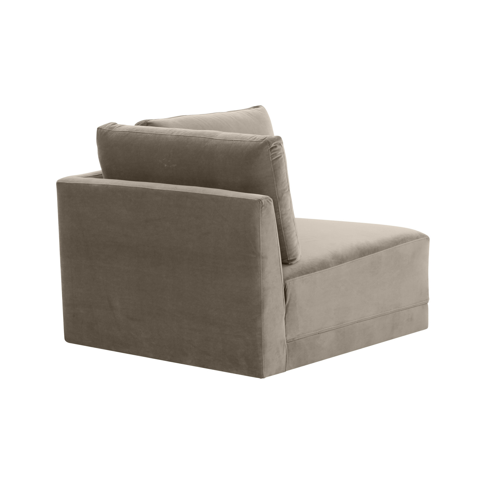 Tov WILLOE TAUPE MODULAR CORNER CHAIR