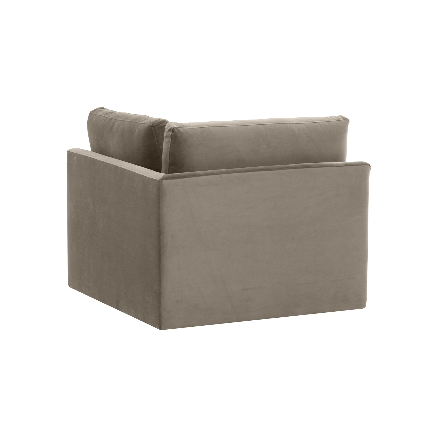 Tov WILLOE TAUPE MODULAR CORNER CHAIR