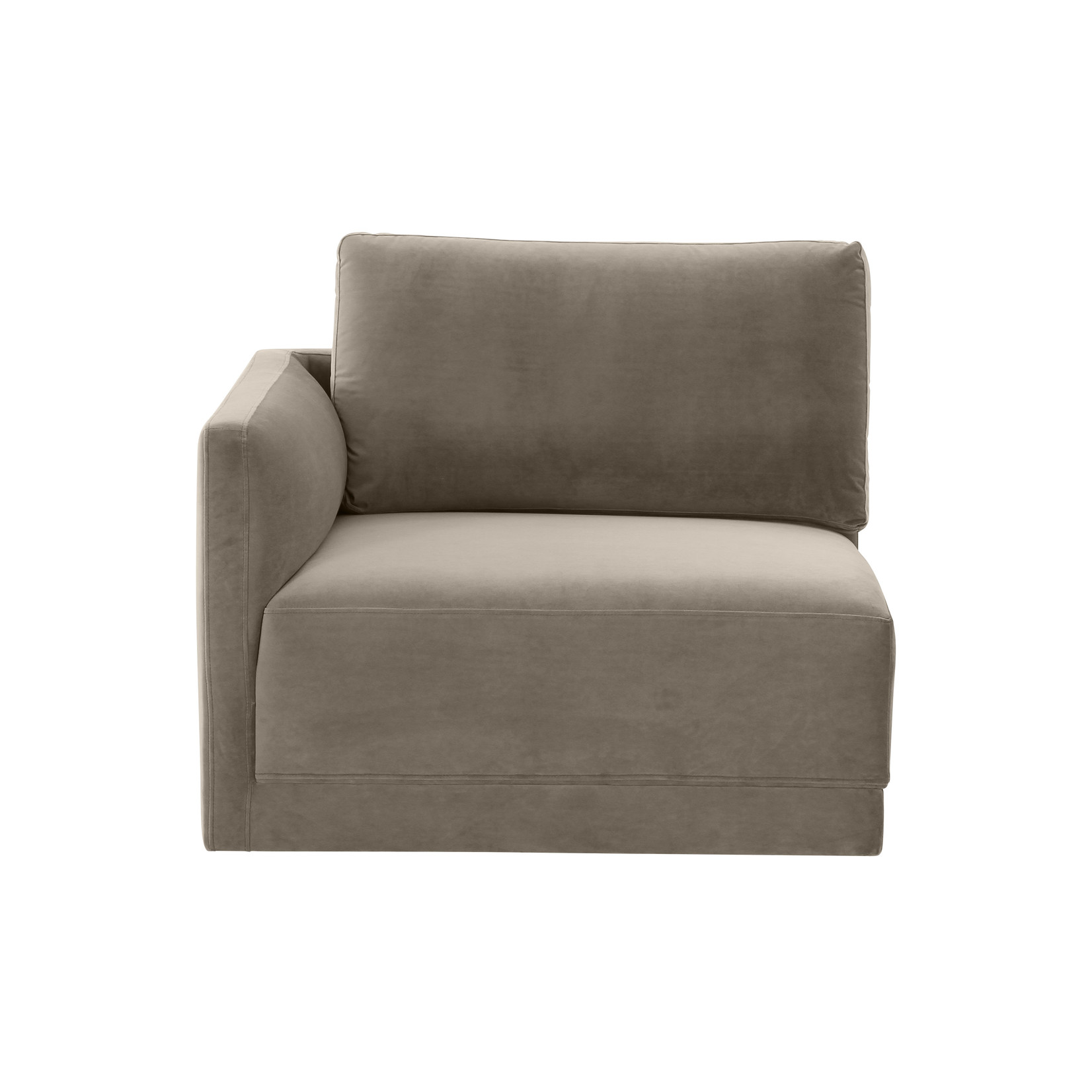 Tov WILLOE TAUPE MODULAR LAF CORNER CHAIR