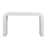 Tov Curve Console Table | White