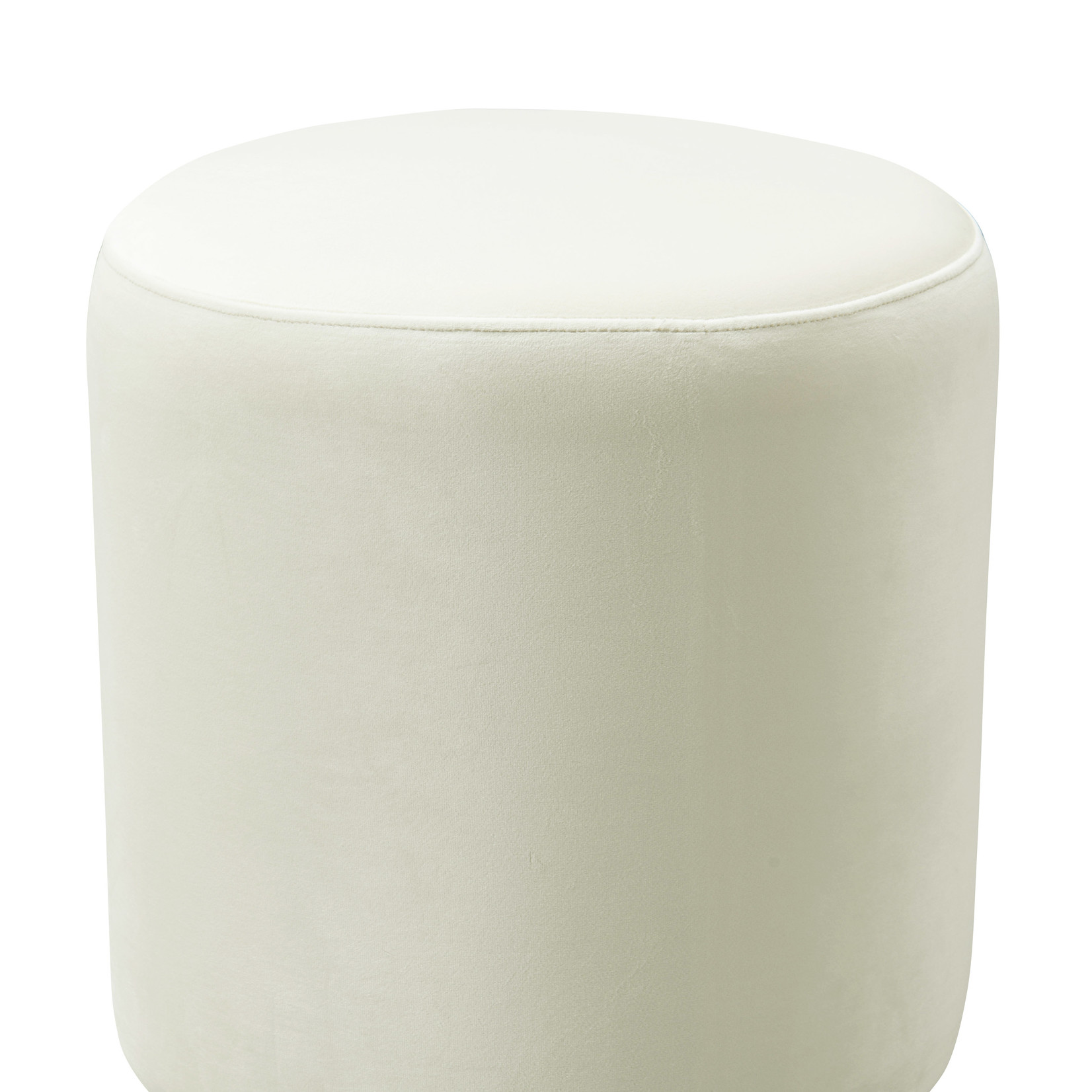 Tov OPA VELVET OTTOMAN | CREAM