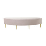 Tov BRIANA VELVET FULL BENCH | BLUSH