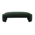 Tov TOLE VELVET BENCH | FOREST GREEN