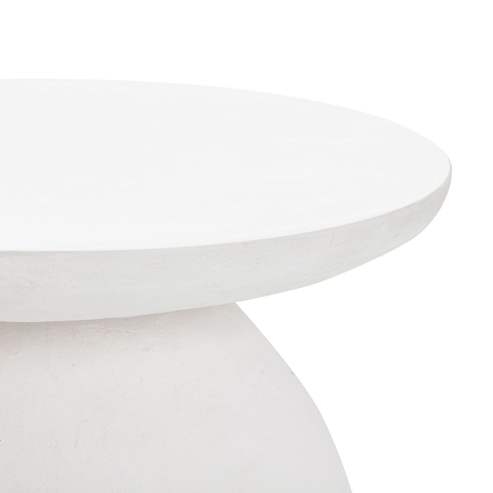 Tov ALOO WHITE CONCRETE SIDE TABLE