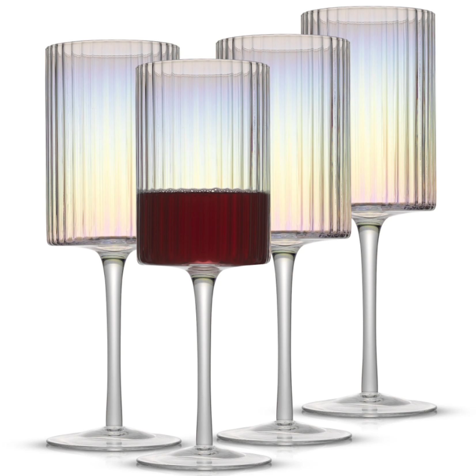 Joy Jolt Red Wine Glasses | Chroma - Set of 2