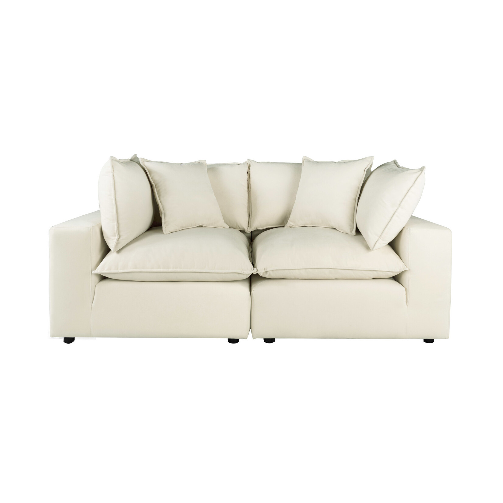 Tov ALIC NATURAL MODULAR 2 PIECE LOVESEAT