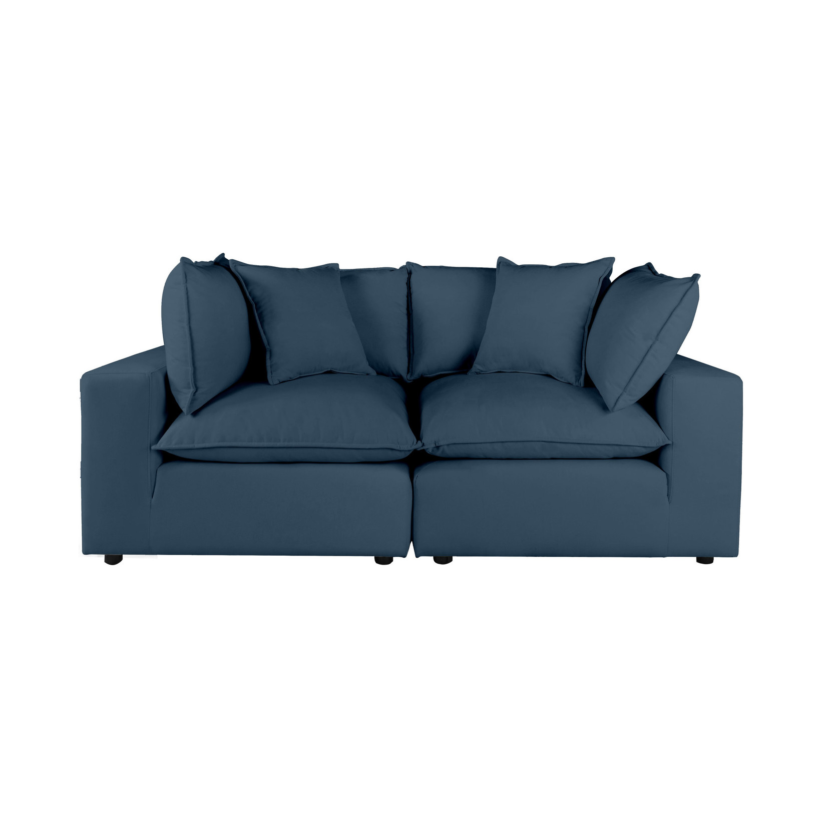 Tov ALIC NAVY MODULAR 2 PIECE LOVESEAT