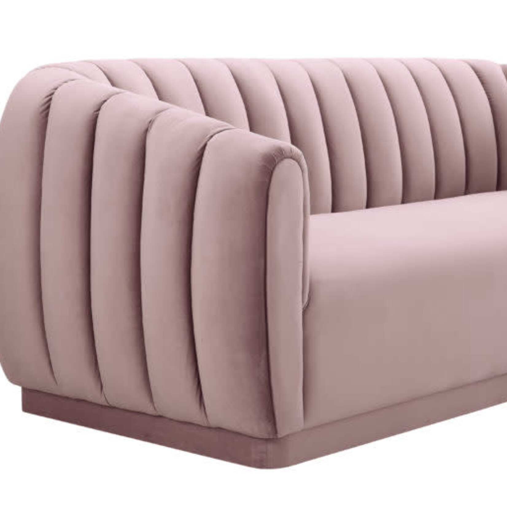 Tov ARNA MAUVE VELVET SOFA