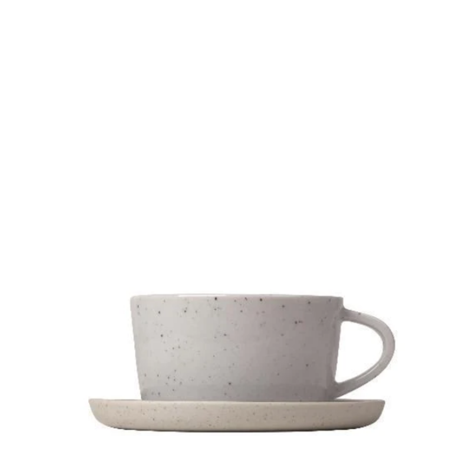 Blomus Ceramic Stoneware Coffee Cups & Saucers Set Of 2 | SABLO