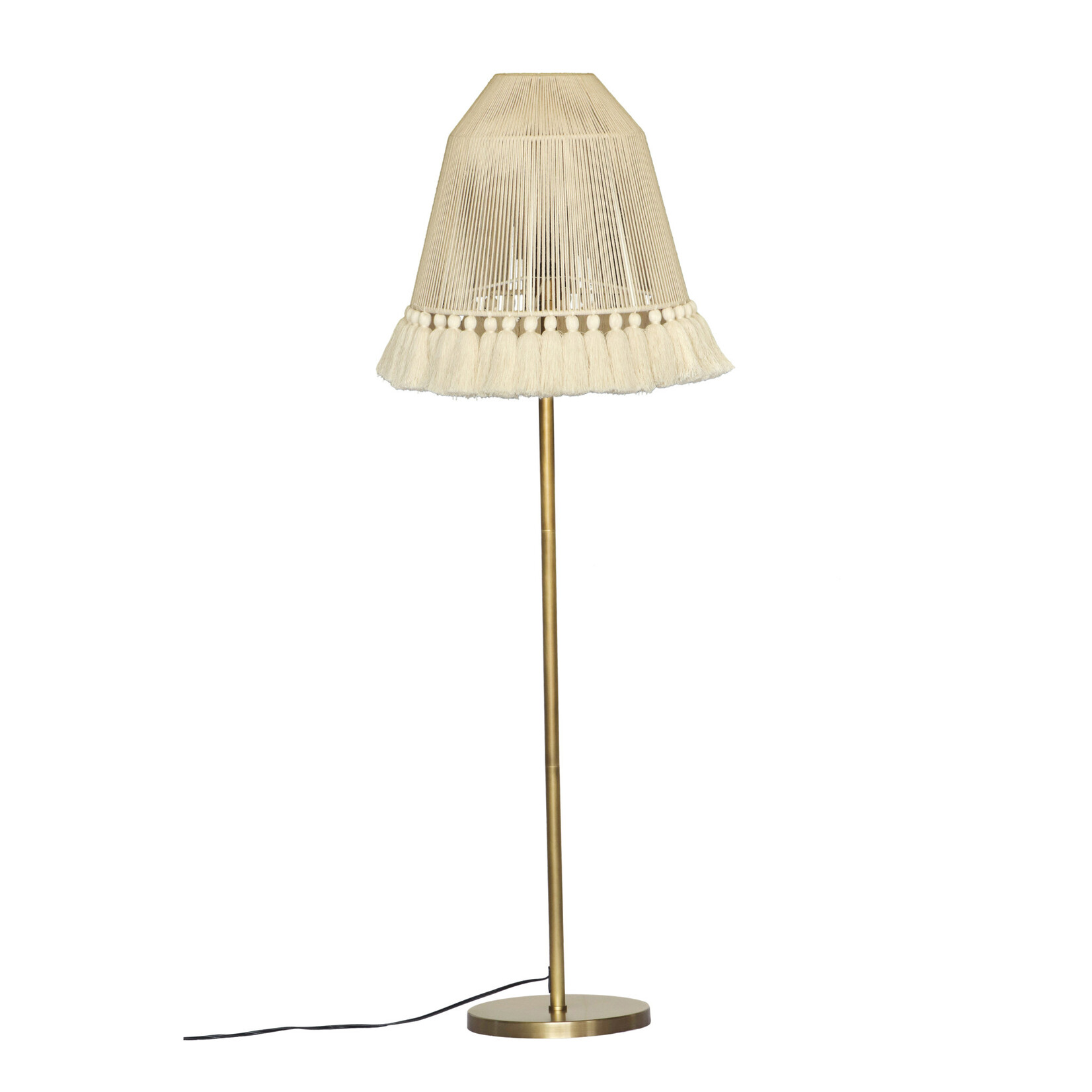 Tov UNEE WHITE TALL FLOOR LAMP