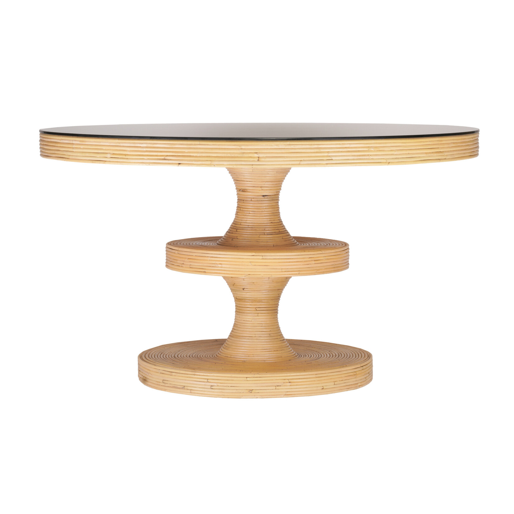 Tov APOLLO NATURAL RATTAN ROUND DINING TABLE