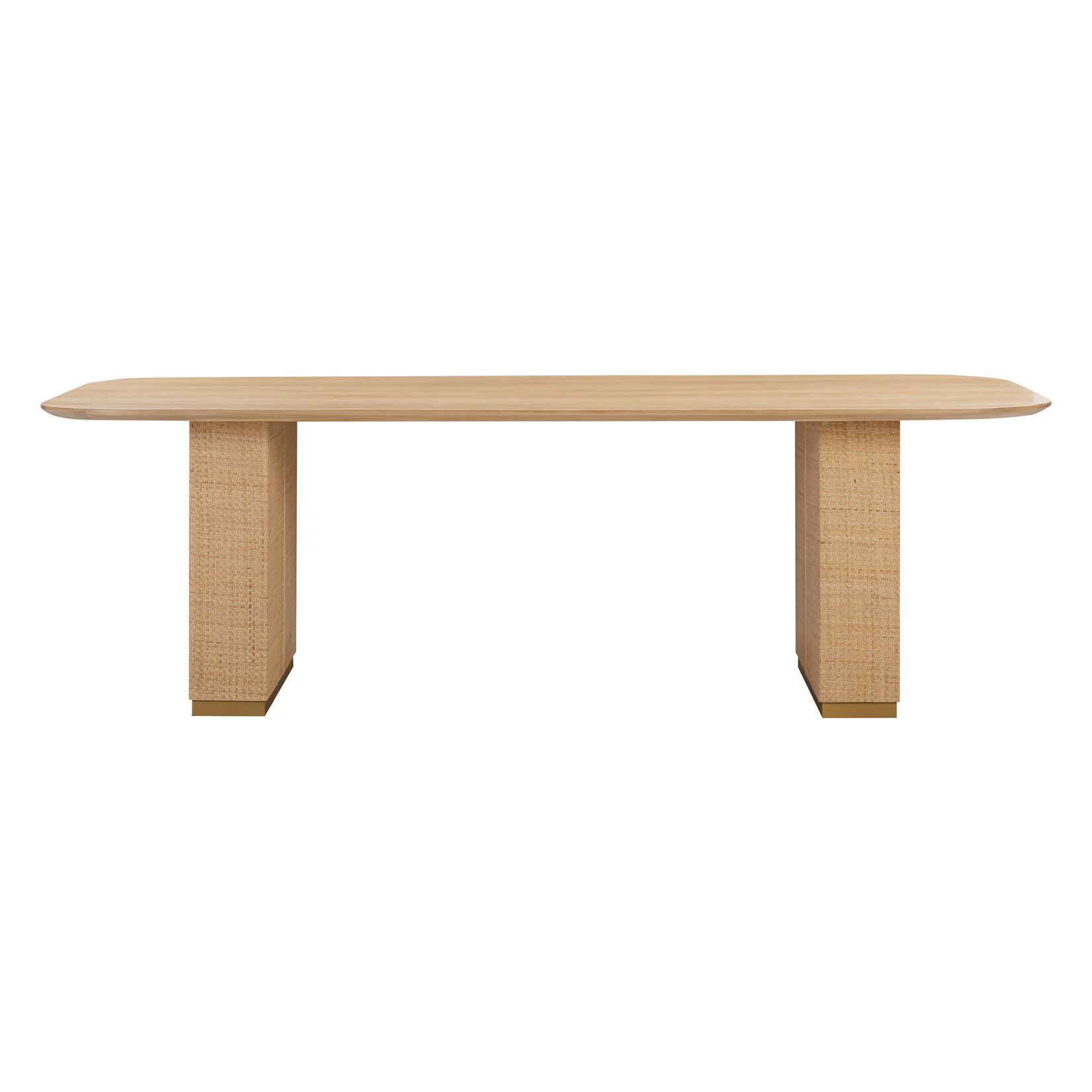 Tov AKIRA NATURAL ASH 96″ RECTANGULAR DINING TABLE