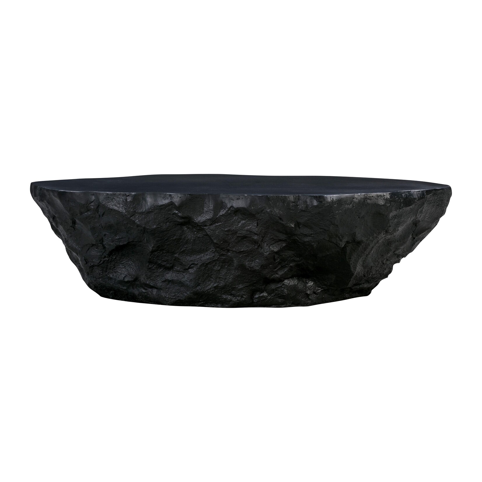 Tov CROTEE BLACK CONCRETE COFFEE TABLE