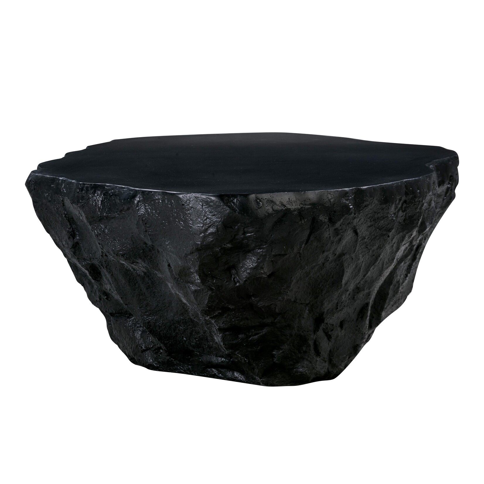 Tov CROTEE BLACK CONCRETE COFFEE TABLE