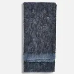 cushendale Clash Mohair Scarf | Black