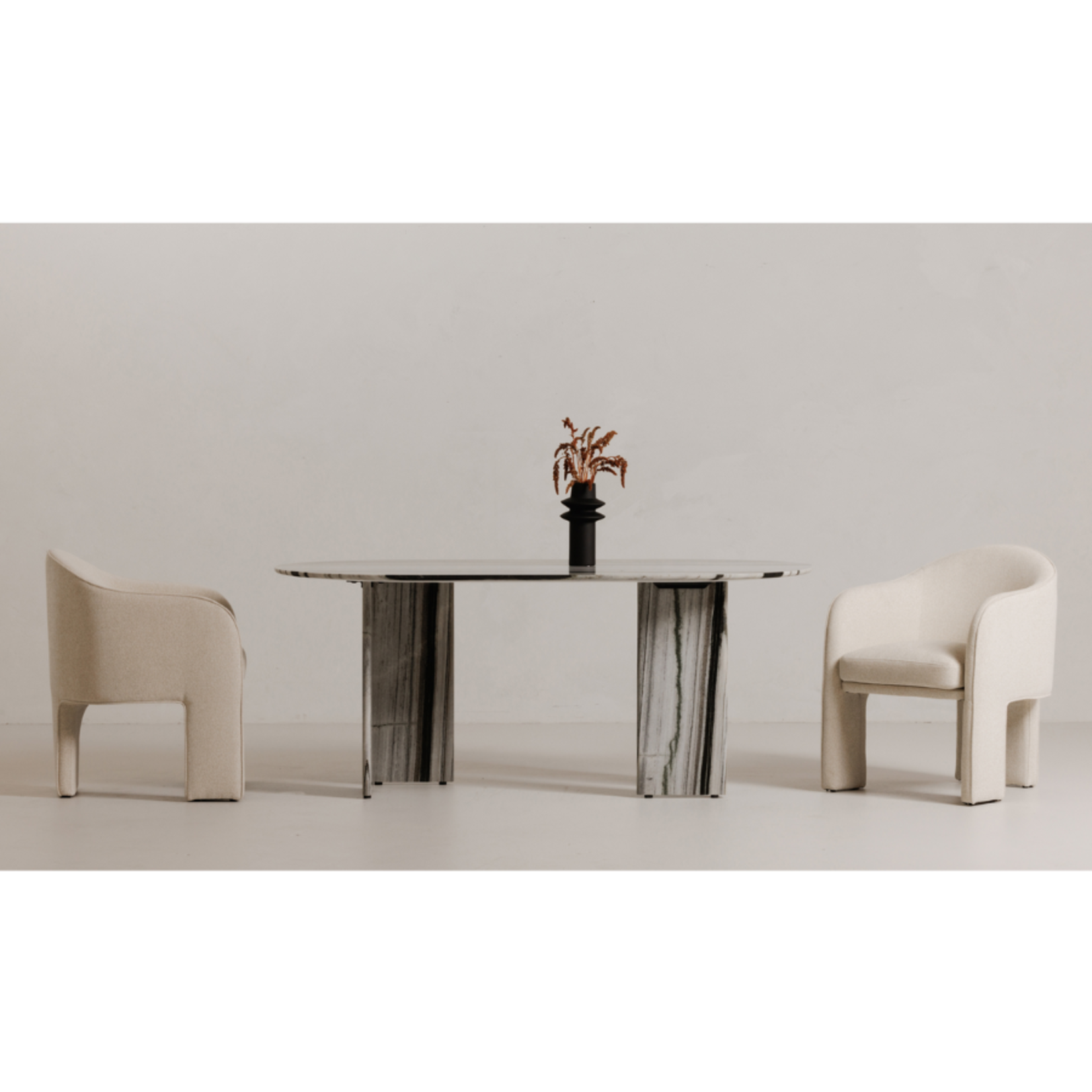 MOES HOME COLLECTION SELIA OVAL DINING TABLE