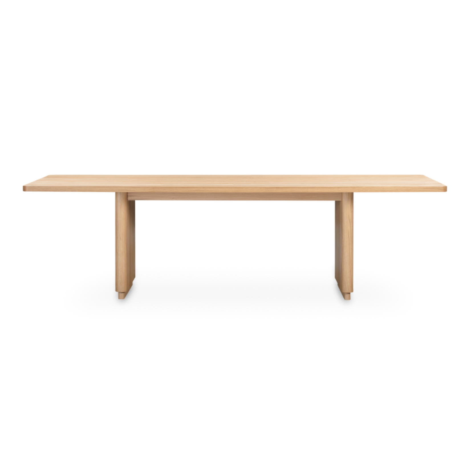 MOES HOME COLLECTION EMME DINING TABLE LARGE OAK