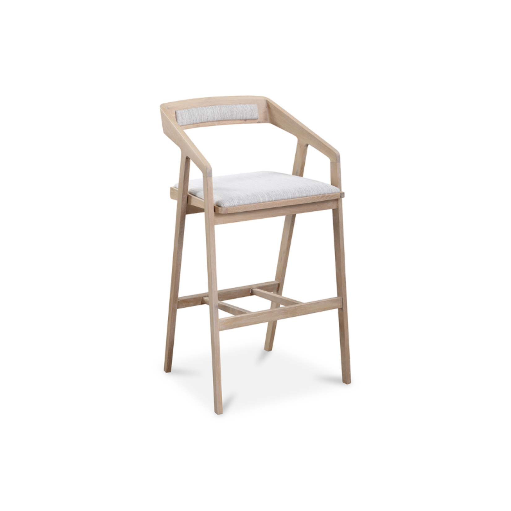 MOES HOME COLLECTION PALOMA OAK BAR STOOL