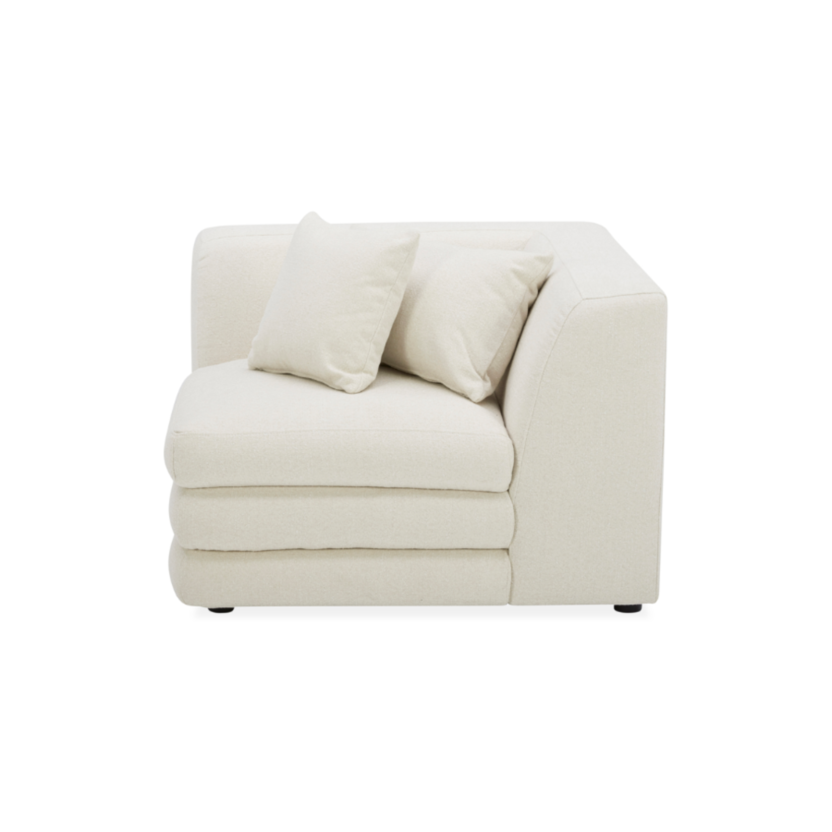 MOES HOME COLLECTION TINDE CORNER CHAIR
